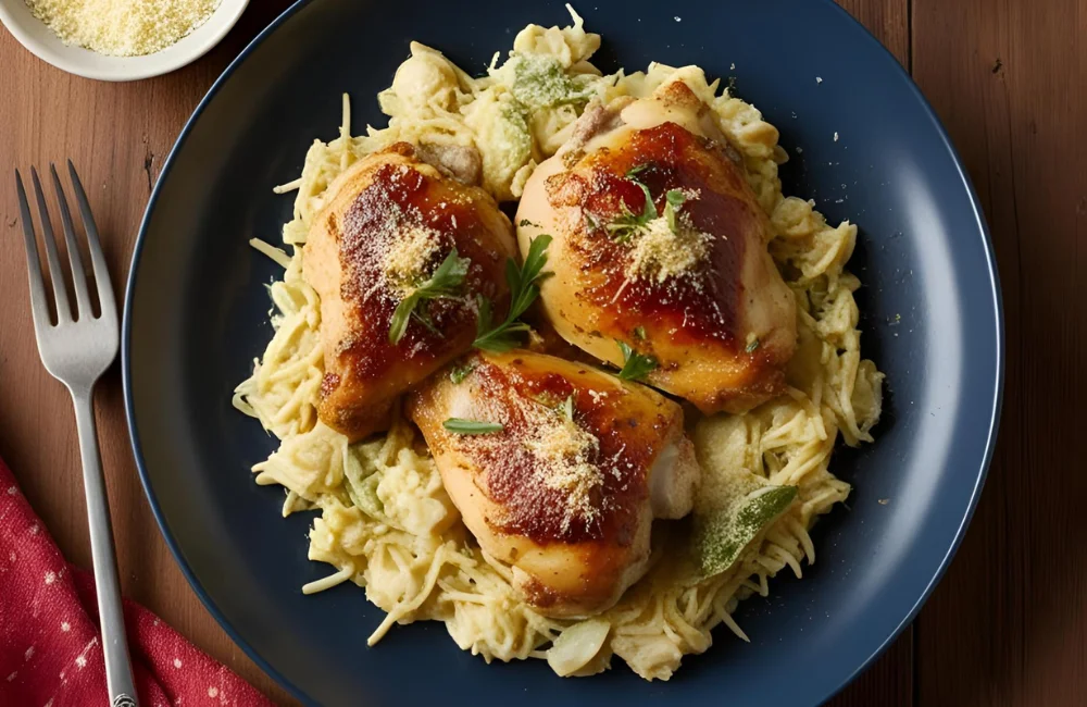 Blackstone Garlic Parmesan Chicken