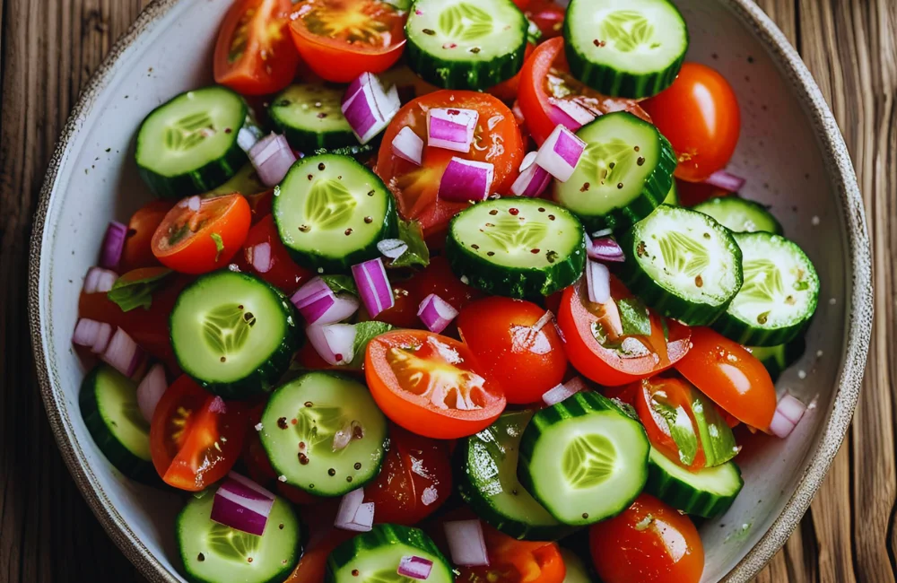 Cucumber Tomato Salad