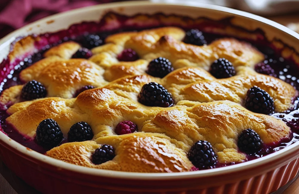 Black Raspberry Cobbler