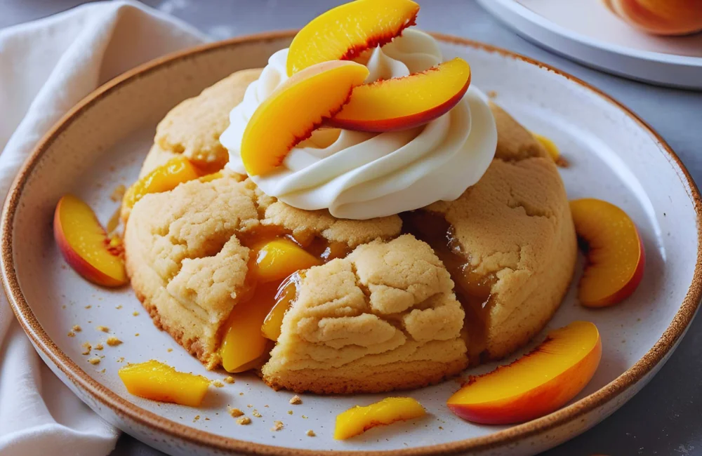 Peach Cobbler Cookies Recipe