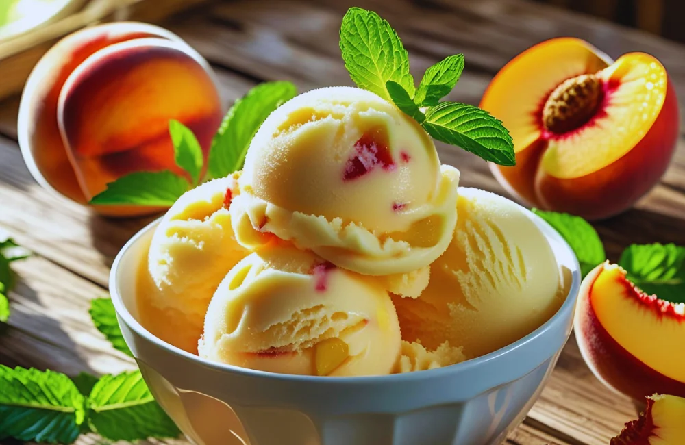 Peach Sorbet Recipe