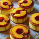 Peach Upside Down Mini Cakes