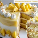 Pineapple Coconut Dream Cake