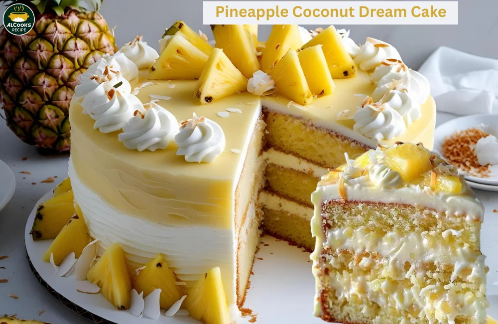 Pineapple Coconut Dream Cake