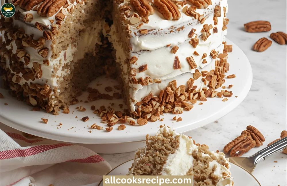 Butter Pecan Ice Cream Cake Recipe