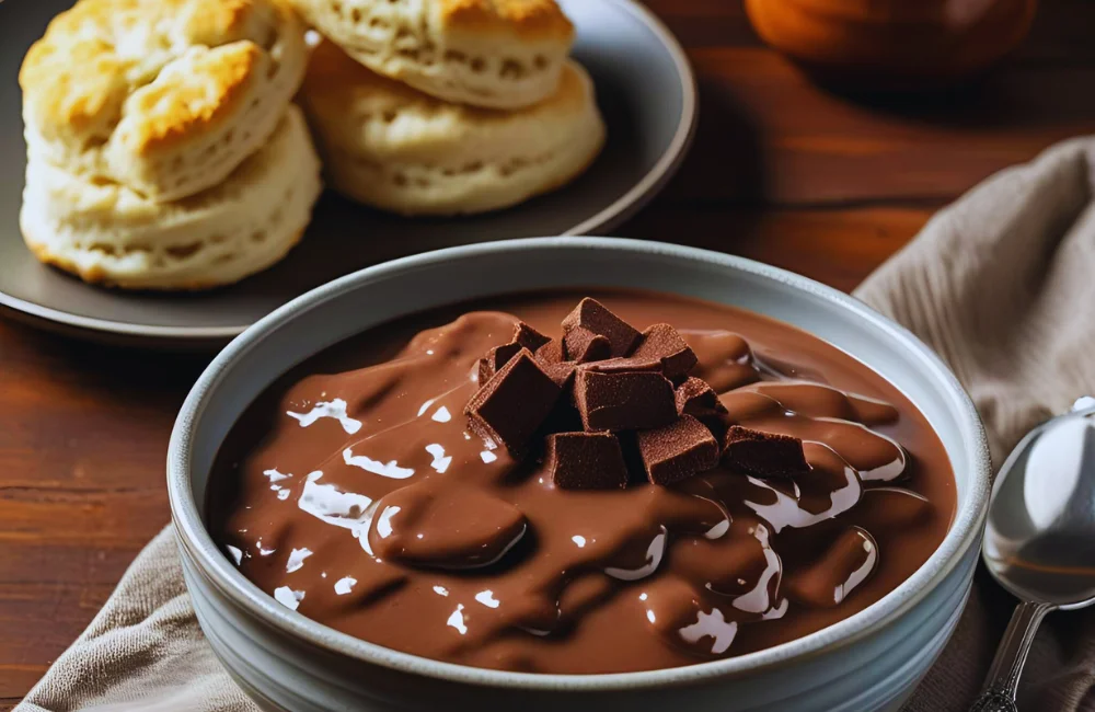 Chocolate gravy