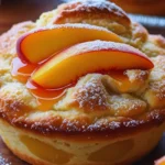 Peach Pie Cruffins