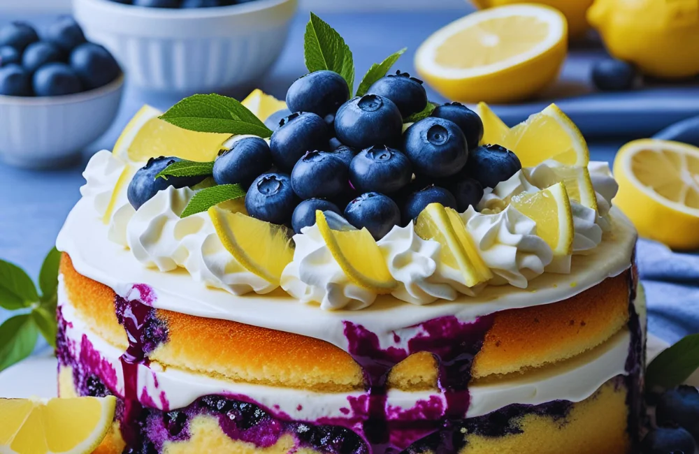 Lemon Blueberry Cake
