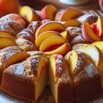 Peach Coffee Cake