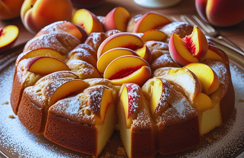 Peach Coffee Cake