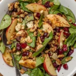 Apple Cranberry Walnut Salad