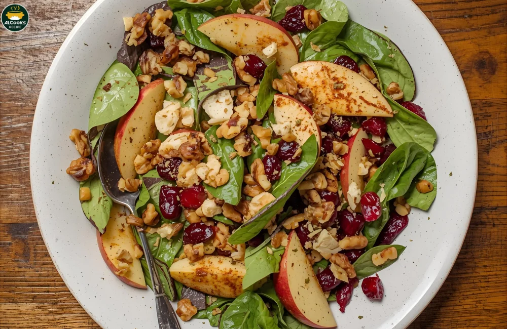 Apple Cranberry Walnut Salad
