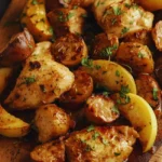Chicken Apple Sausage Sheet Pan Dinner