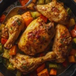 One Pan Autumn Chicken Dinner