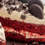 Red Velvet Oreo Cheesecake
