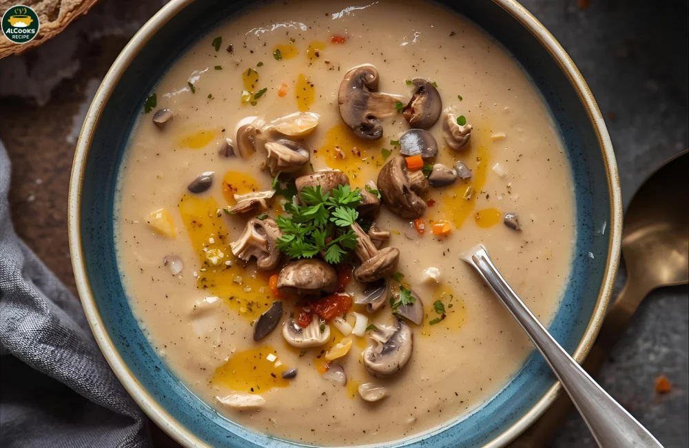 Creamy Mushroom Soup Recipe
