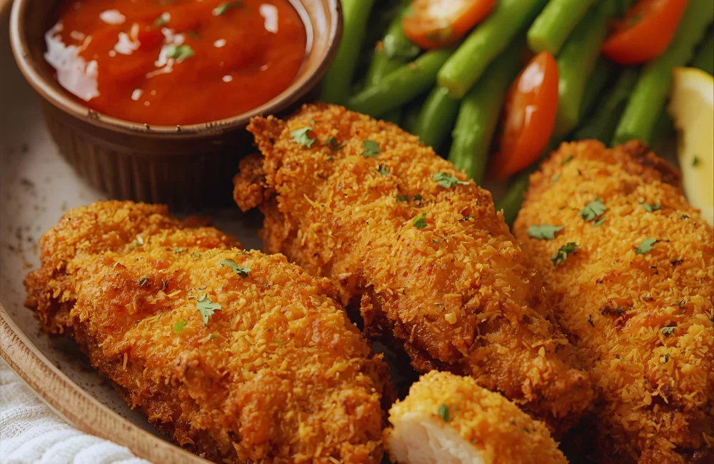 Crispy Oven-Baked Chicken Tenders Recipe