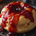 Halloween Bloody Baked Brie