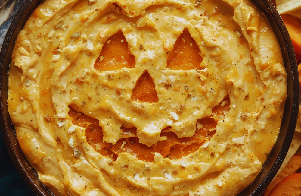 Halloween Buffalo Chicken Dip