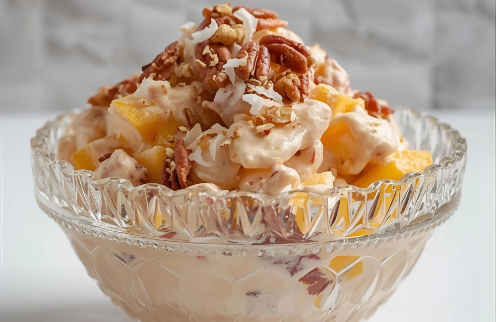Millionaire Peach Salad