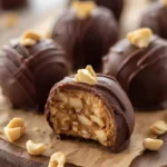 No Bake Chocolate Peanut Butter Truffles Recipe