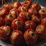 Skewered Salami Eyeballs