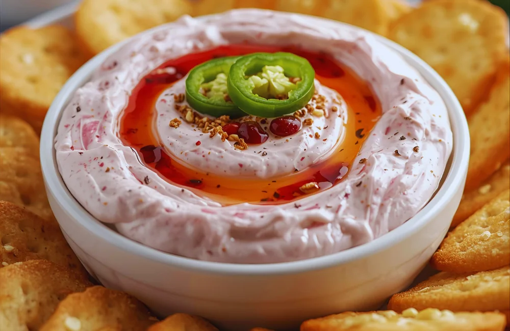 Cranberry Jalapeno Cream Cheese Dip