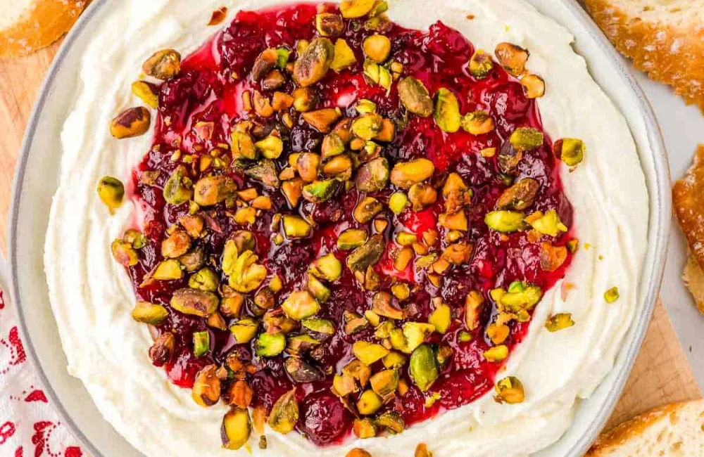 Cranberry Whipped Feta Dip