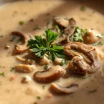 Creamy Mushroom Bisque
