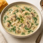 Rotisserie Chicken Mushroom Soup