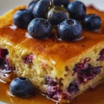 Blueberry Buttermilk Pancake Casserole Recipe