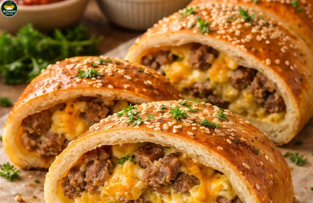 Sausage Egg Breakfast Roll