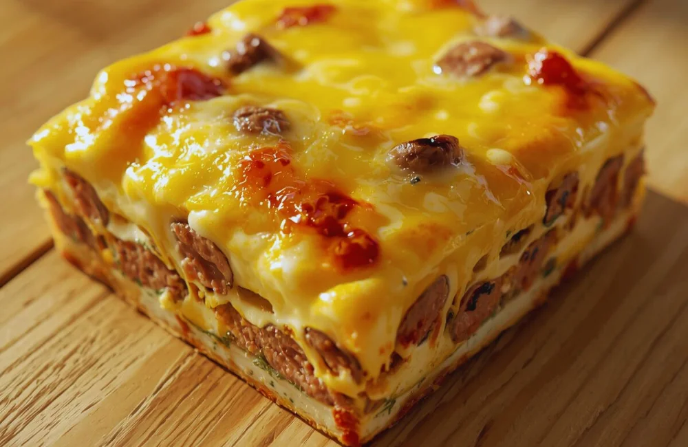 Sausage and egg casserole