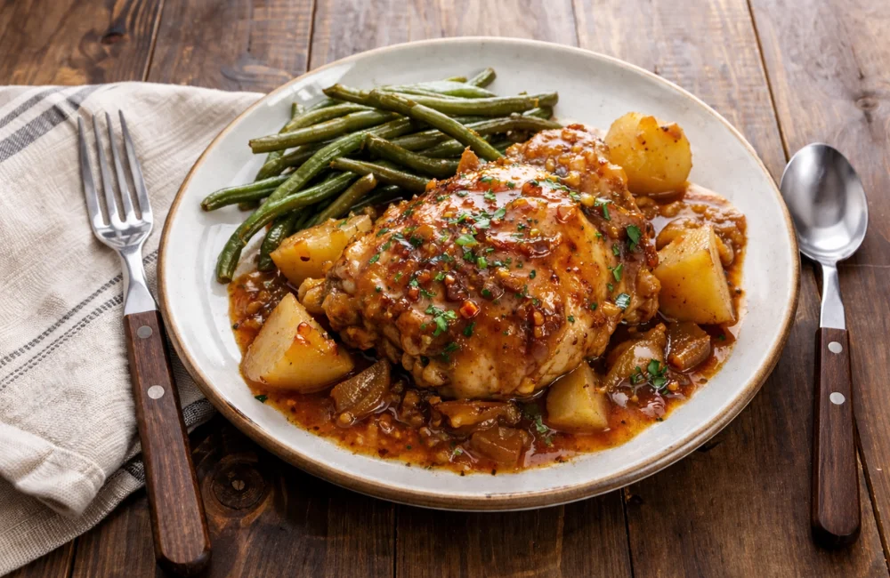 Braised Catalina Chicken