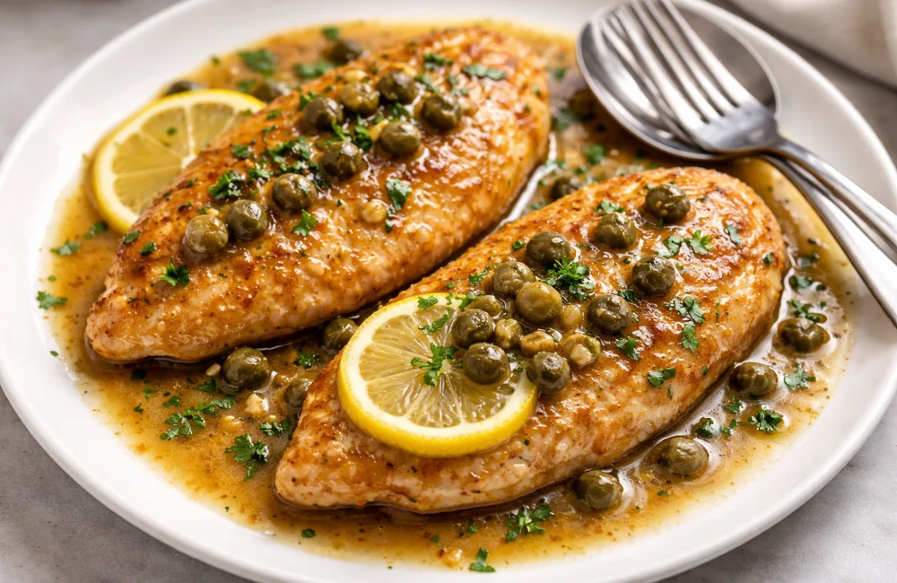 Chicken Piccata with Capers